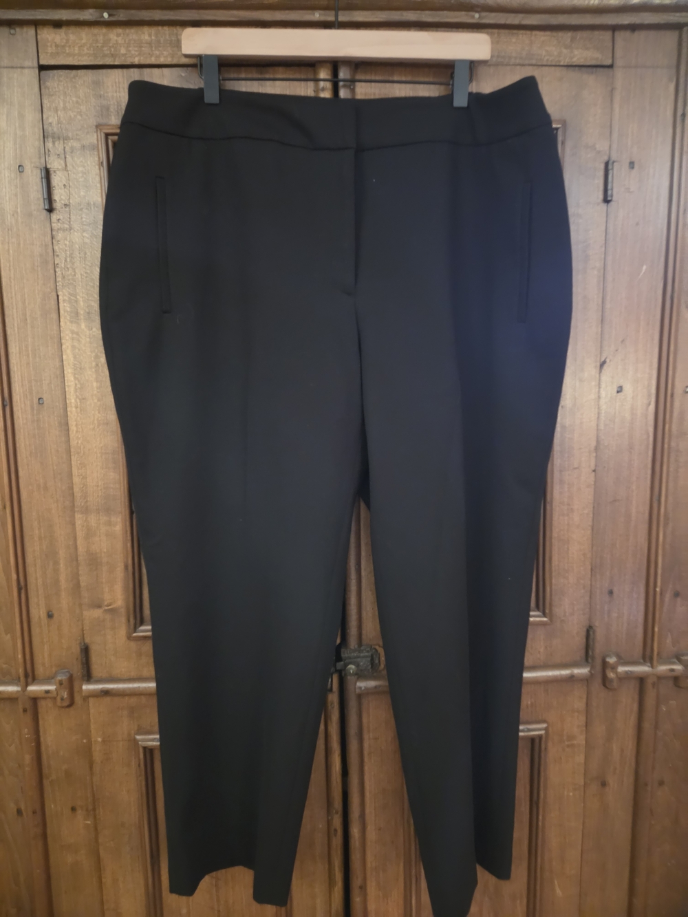 Black Women's Tailored Ponte Pants